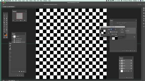 How To Draw Checkered Pattern