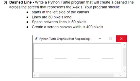 How To Draw Dashed Line In Turtle Python Stack Overflow