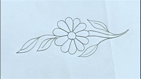 How To Draw Embroidery Pattern