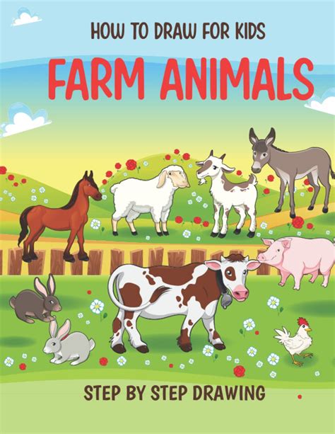 How To Draw Farm Animals For Kids
