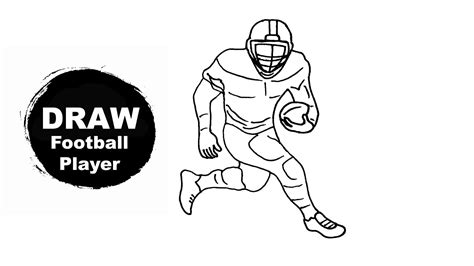 How To Draw Football Players