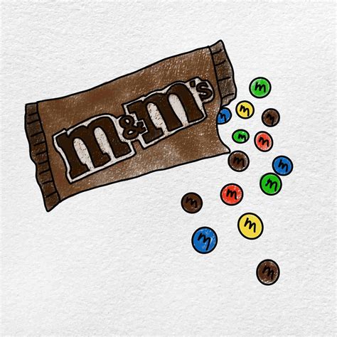 How To Draw M&ms