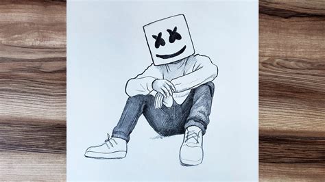 How To Draw Marshmello