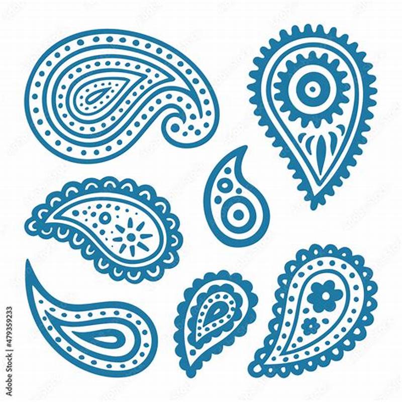 How To Draw Paisley Pattern