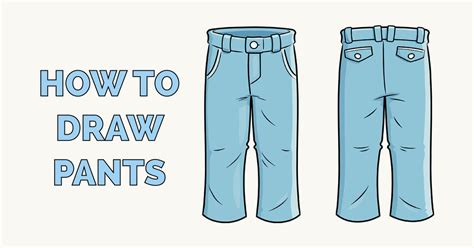 How To Draw Pants