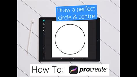 How To Draw Perfect Circle Procreate
