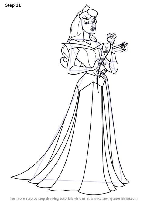 How To Draw Princess Aurora