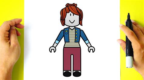 How To Draw Roblox Girl Hair