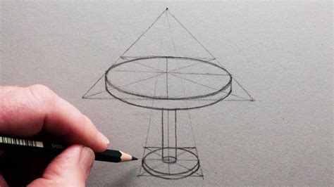 How To Draw Round Table