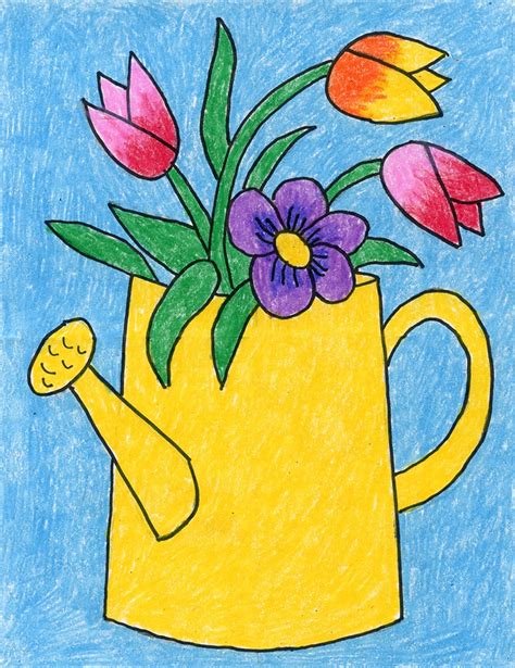How To Draw Spring Easy