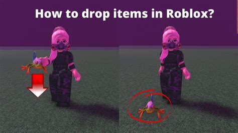 How To Drop Items in Roblox (2021)