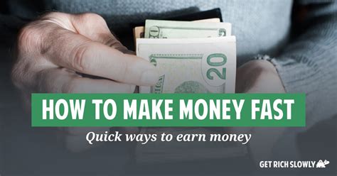 How To Earn Quick Easy Cash