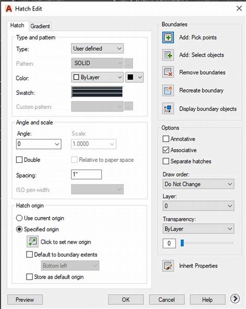 How To Edit Hatch Pattern In Autocad