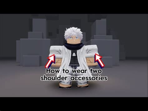 How To Equip Two Shoulder Accessories In Roblox