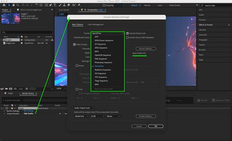 How To Export After Effects
