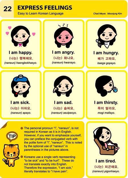 How To Express Feelings In Korean
