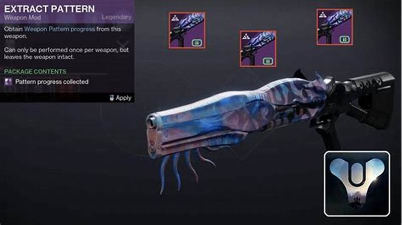 How To Extract A Pattern Destiny 2