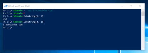 How To Extract A PowerShell Substring With Substring Method