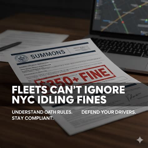 How To Fight Nyc Idling Ticket