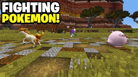 How To Fight Pokemon In Pixelmon