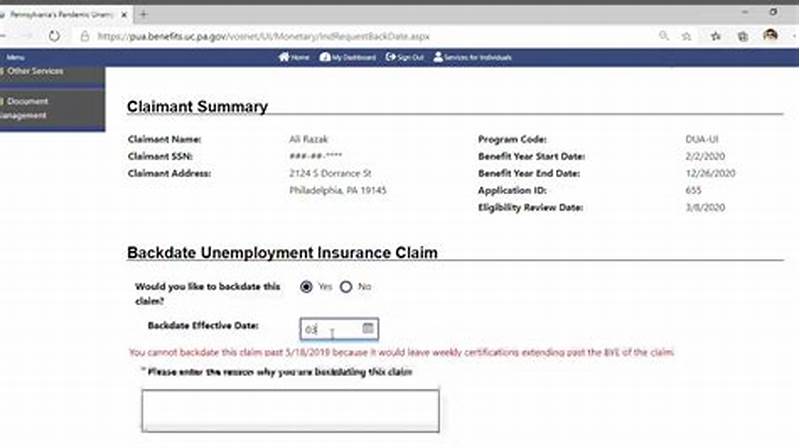 How To File Backdated Pua Claims Pa