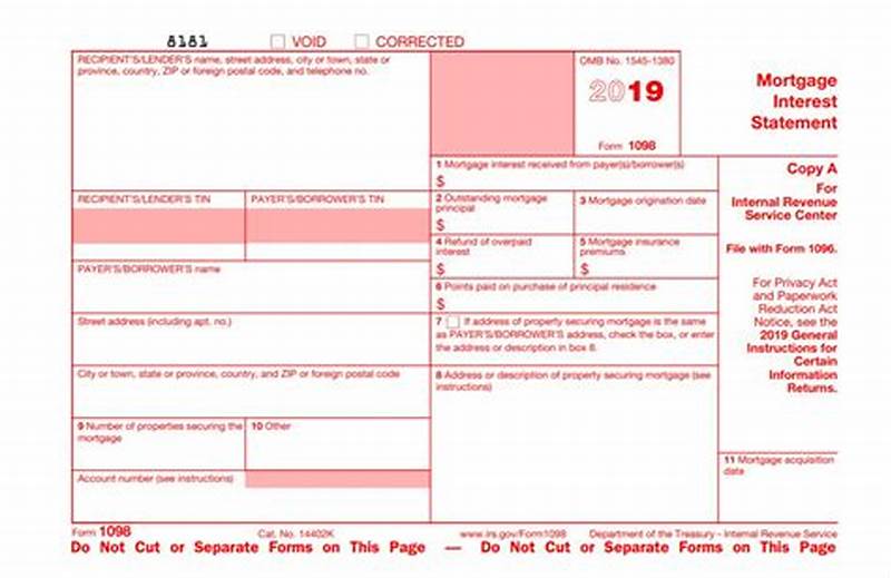 How To File Form 1098
