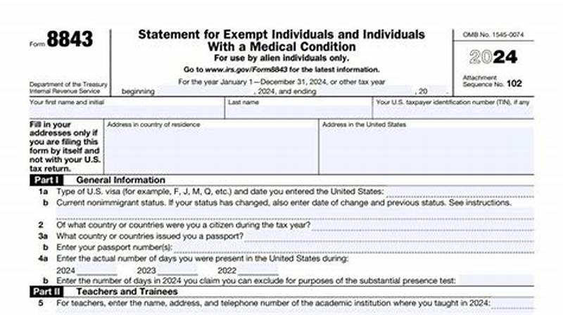How To File Form 8843