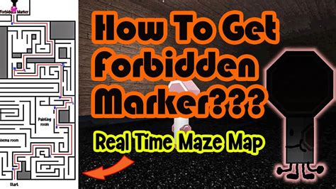 How To Find & Get Forbidden Marker In Roblox Find The Markers