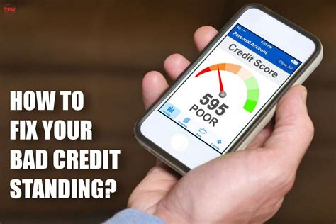 How To Fix Bad Credit Rating