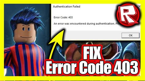 How To Fix Error Code 403 Roblox
