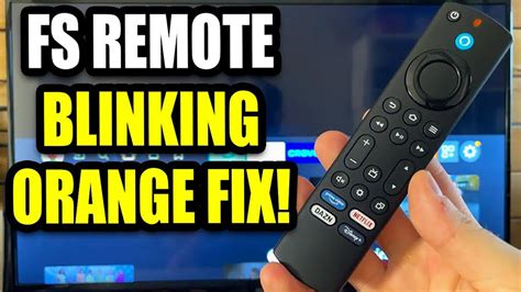 How To Fix Firestick Remote Blinking Orange