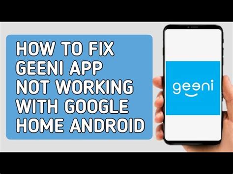 How To Fix Geeni Not Working with Google Home