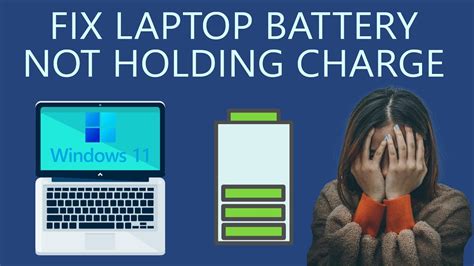 How To Fix Laptop Battery Not Holding    Charge