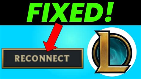 How To Fix League Of Legends Reconnect Error