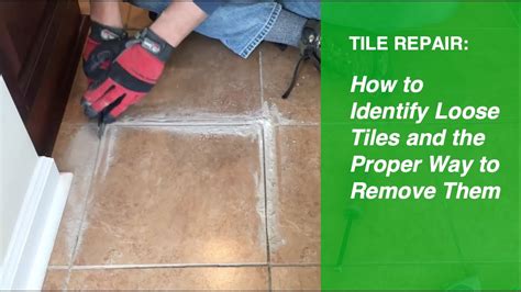 How To Fix Loose Tile