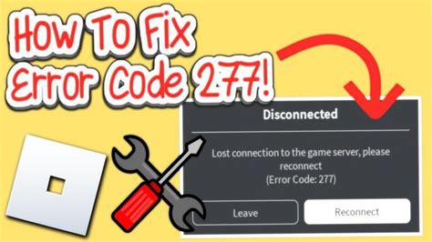 How To Fix Roblox 277 Error Code On PC | NEW & Updated in 2023