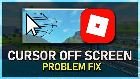 How To Fix Roblox Cursor Going Off Screen - Mouse Problems 