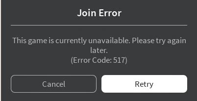 How To Fix Roblox Error Code 517 - Appuals.com