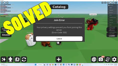 How To Fix Roblox Error Code 533 - Full Guide - YouTube