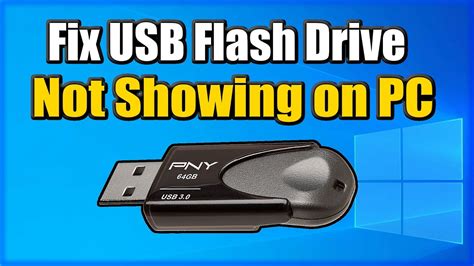How To Fix a Plugged-In USB Drive Not Showing Up