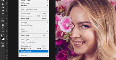 How To Flatten Image In Photoshop