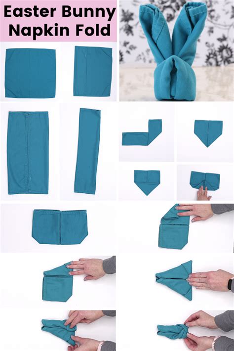How To Fold Napkins For Easter