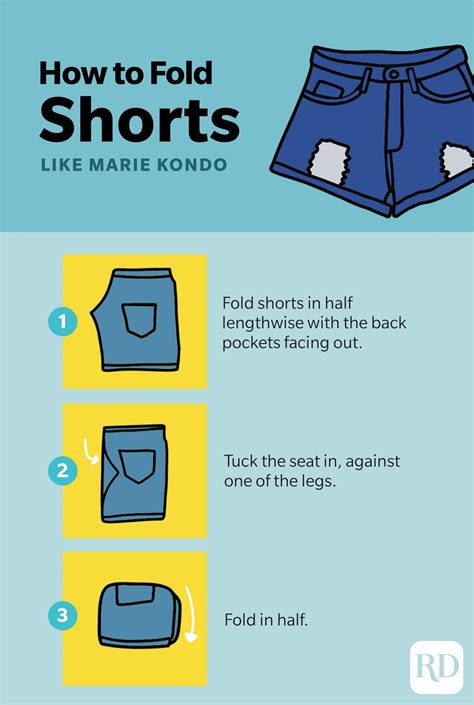 How To Fold Shorts