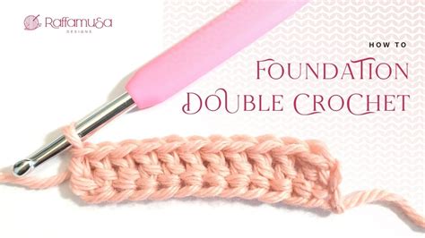 How To Foundation Double Crochet