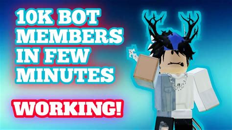 How To Get *10K* Bot Members In Your Roblox Group In Few 