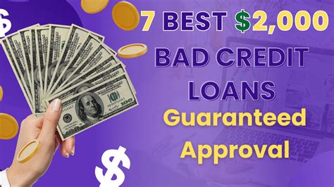 How To Get 2000 With Bad Credit