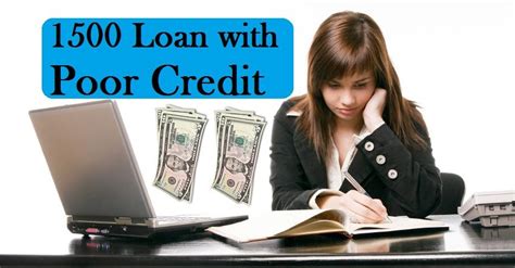 How To Get A 1500 Loan With Bad Credit