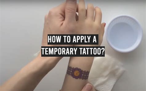 How To Get A Fake Tattoo Off