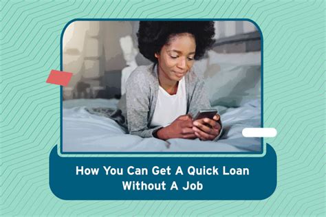 How To Get A Fast Loan Without A Job