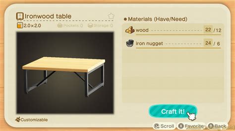 Unlock the Secret to Getting a Table in Animal Crossing: Step-by-Step Guide